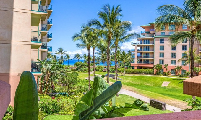 Honokowai Condo | Test K B M Resorts: Honua Kai Hokulani 236, Extra-Large corner unit 2bedr/2bath 1,100 sqft wrap-around lanai, Ocean views, Perfect for families,