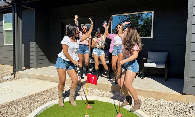 Granbury House | THE BABE CAVE: Beauty Bar, Mini Golf, & IG Worthy