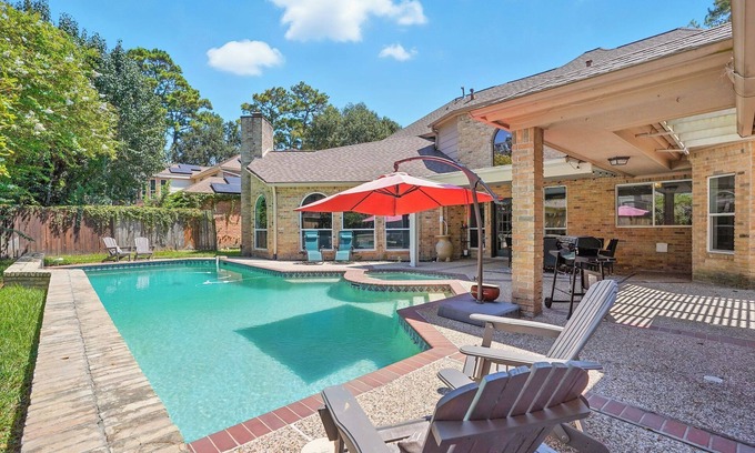Klein House | The Dapper Texan - Heated Pool, Spa & Game Room