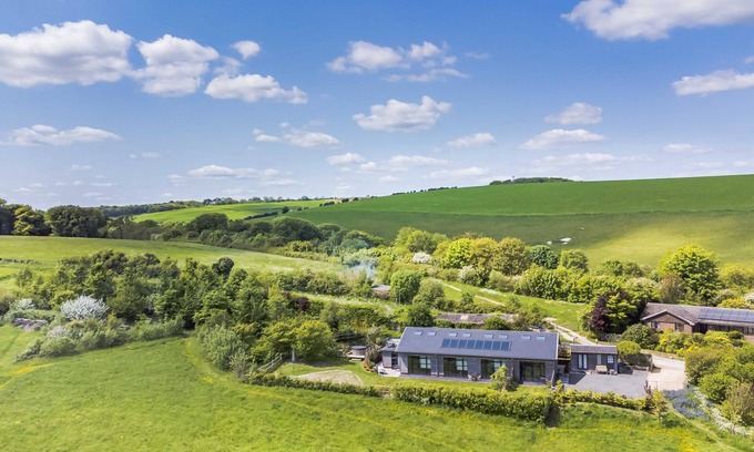 Lewes House | The Grain Store Lewes - luxury eco conversion with hot tub and stunning views