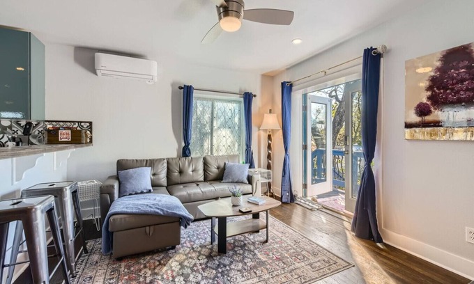 Georgetown Cabin | The Higher Grounds - Poolhouse near the Georgetown Square!