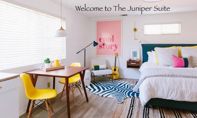 Redlands Apartment | The Juniper Suite: Redlands Smart Home & Courtyard