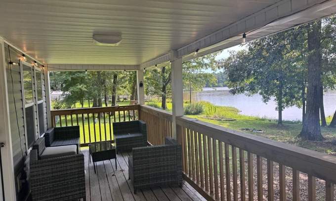 Jackson Cabin | The Lakefront Dock & Serene Lake Views