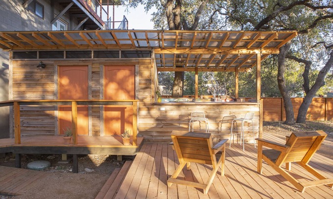 Lakeway Other | The Macaw Yurt at Camposanto ATX Glamping on Lake Travis