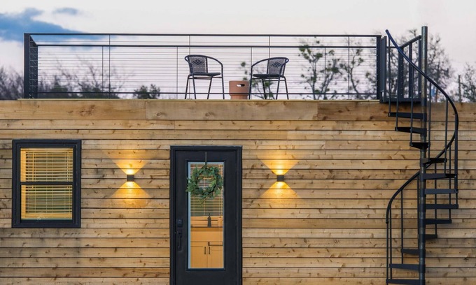 Waco House | The Meadows Container Home in Country Setting