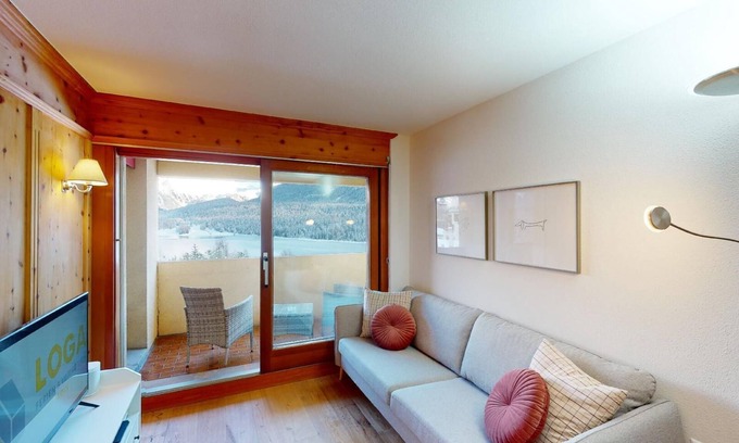 St. Moritz Apartment | The newly renovated holiday apartment "Abitaziun Caspar Badrutt 306" in St.