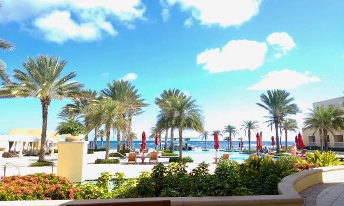 Oyster Pond Apartment | The Old Luxurious Westin to the new Marriott