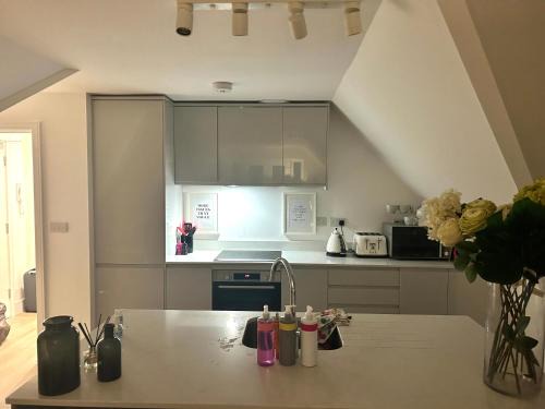 Ewell House | The Penthouse Double Bedroom for Rent Use of kitchen
