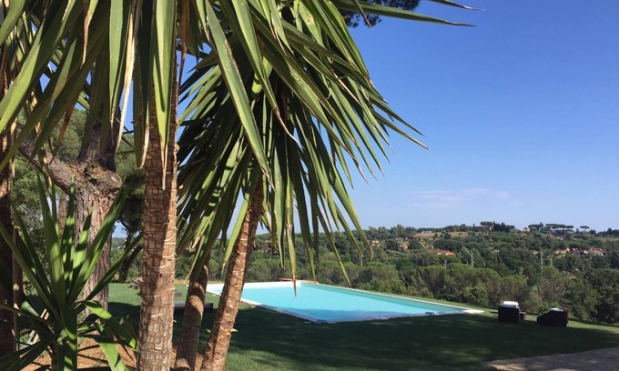 Zona LIV La Giustiniana House | The Pia Park is an oasis in the green inside the city of Rome - entire villa