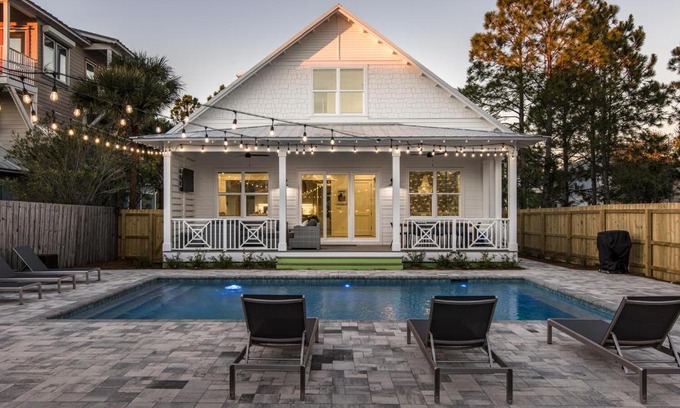 Village of Sugar Beach House | The Pickled Flamingo - Brand new in 2022, located in the heart of Seagrove Beach!