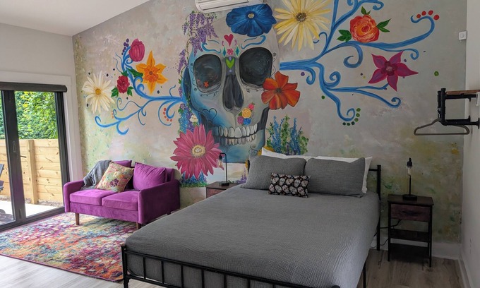 Southeast Raleigh Apartment | The Skulltimate Stay - Fire Pit & EV Charger!