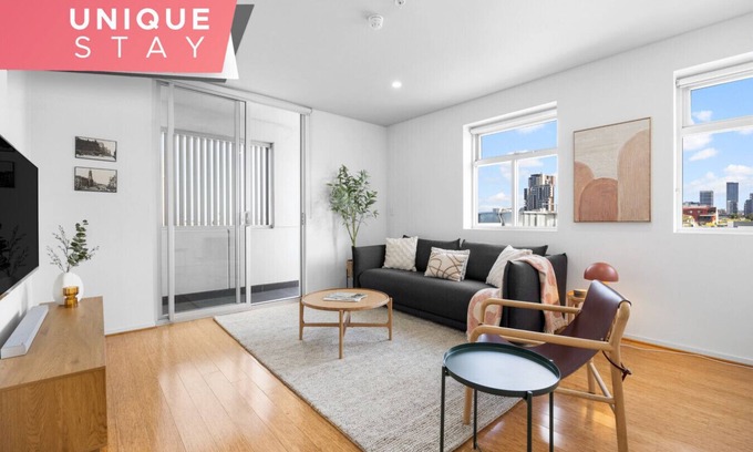 Adelaide Central Business District Apartment | The Terrace - 1BR with Dedicated Workspace