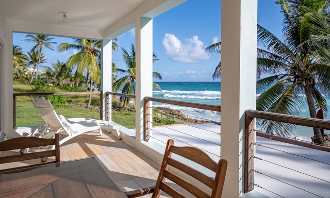 Silver Sands Apartment | The View - Lower Deck - Seafront