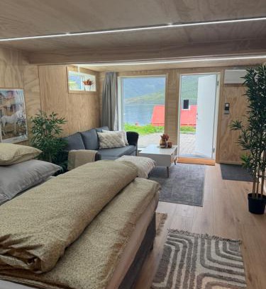 Berg Municipality House | The View of the Senja mountains