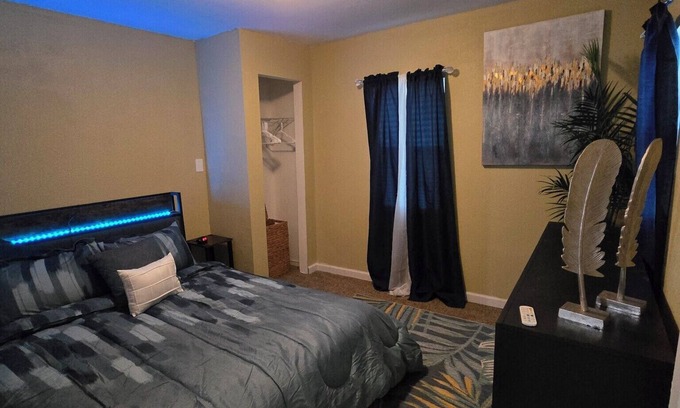 Southeast Pensacola Apartment | The Wave is private, cozy, comfortable and super chill!.