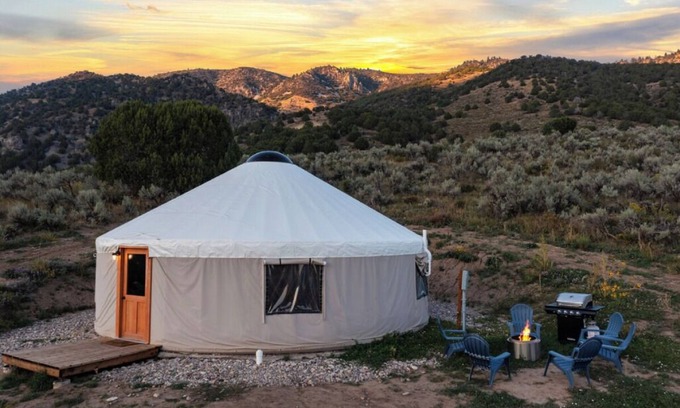 Lava Hot Springs Apartment | Themed Yurt in Lava Hot Springs, ID