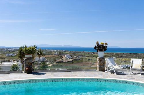 Mikri Vigla Apartment | Theodore Studio at Villa Bella Twin or Double studio with use of pool