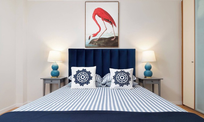 Praia da Rocha Apartment | This stylish place to stay is perfect for group trips.