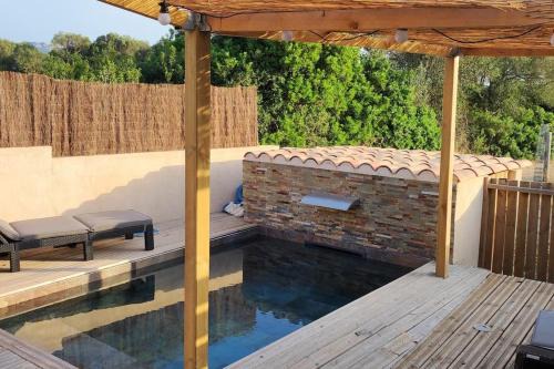 Figari House | Tiny house avec piscine à Figari