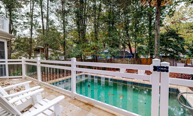 The Pines House | Town of Rehoboth Beach home with private pool & 2 primary suites - dog-friendly