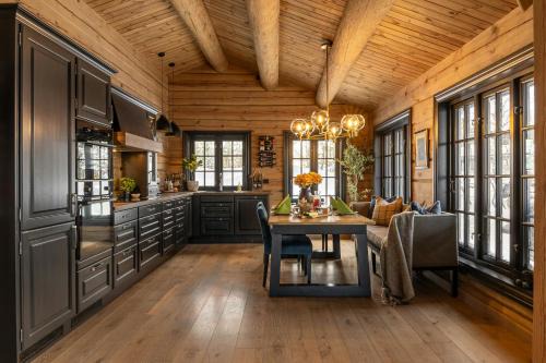 Rollag House | Traditional Feel In Modern Log Cabin
