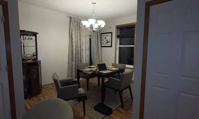 Brooklyn Park House | Tranquil Haven: Spacious- 2 bd 3ba home. 15 minutes from Downtown Minneapolis!n