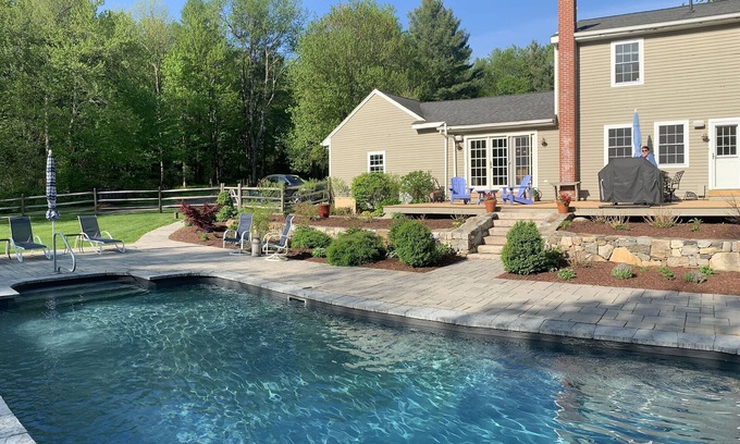 Goshen House | TRANQUIL private home with garden OASIS and heated POOL