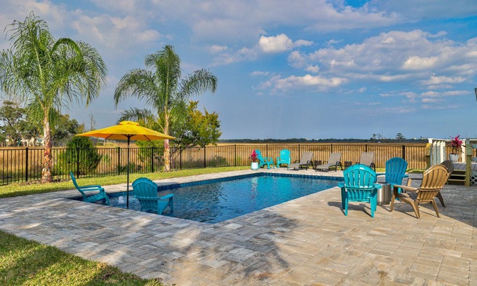 Isle of Palms House | Tranquil Retreat 4BD/4BTH-Marshviews & Pool SLP 10