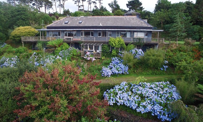 Helford Apartment | Tremerlin. Unique and Magnificently Situated 8 acre Waterside Artists' Retreat