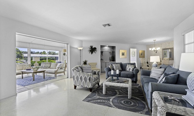 Sarasota House | Tropical Canal Home–Pool, Sun & Water Access: Paradise Cottage in LBK by RVA