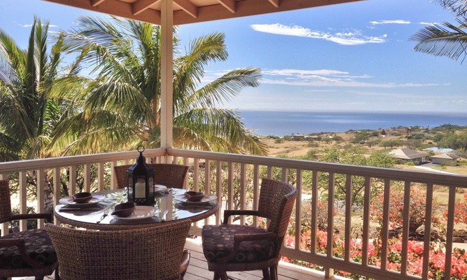 Kohala Estates House | Tropical living - Huge sunset ocean views minutes from the ocean
