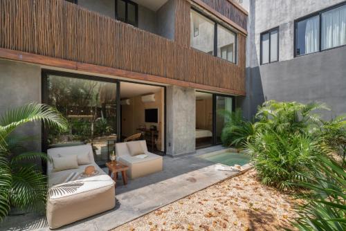 Playa Paraiso Apartment | Tulum Luxury Stay Oversized Terrace and Private Pool