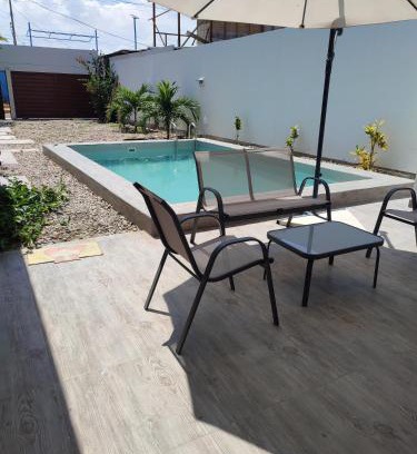 Bocapan House | Tumbes Zorritos Bocapan Casa con piscina 3 dormitorios