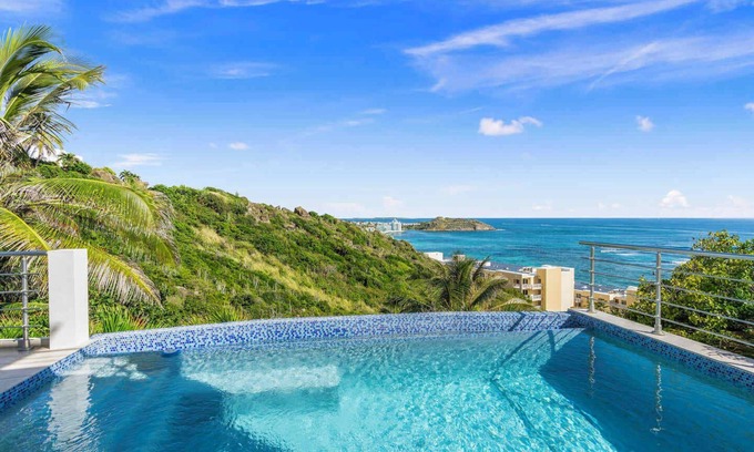 Dawn Beach Estates Villa | Twin Palms in Dawn Beach by Personal Villas - Endless Ocean Views