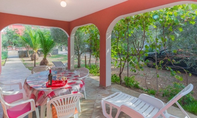 Vir Apartment | Two bedroom apartment with terrace Vir (A-16768-a)