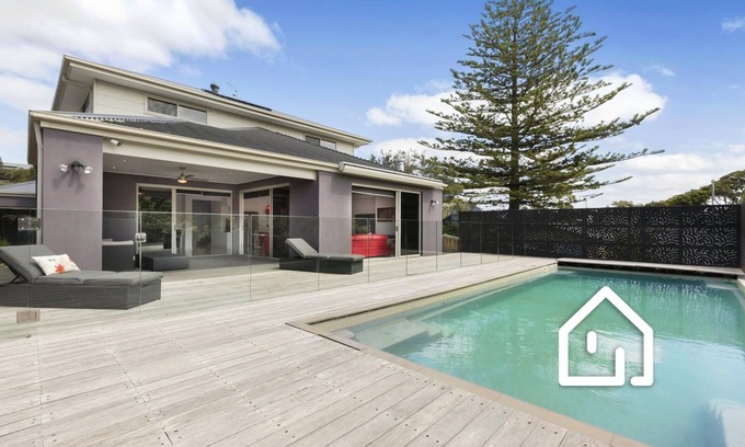 Rye House | Tyrone Beachside Luxury *1 NIGHT FREE* Home Theatre & Study