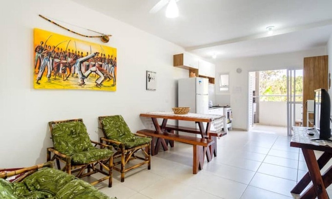 Pereque-Acu Apartment | Ubatuba - Wonderful pool, nature and 300m beach