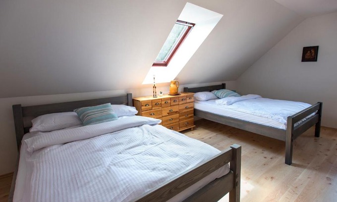 Horni Stropnice House | Ubytovani Stare Hute, Novohradské hory