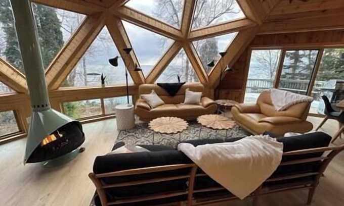 Schroeder House | Unique Geo Dome I Lake Access I Stunning Views I Gas Firepit