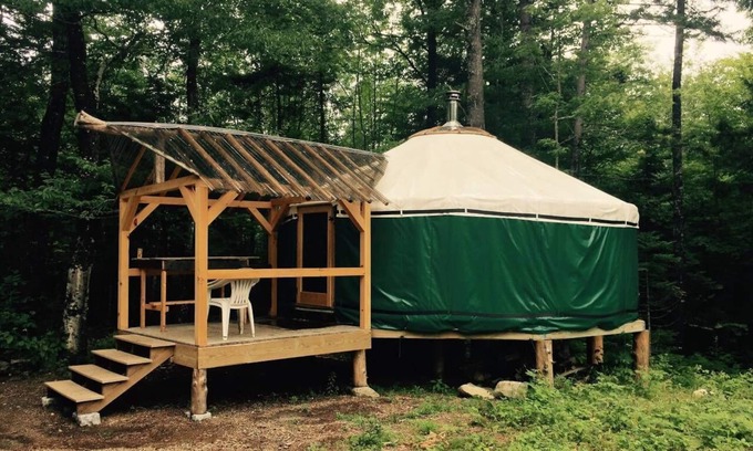 Chatham Cabin | Unique lodging in the wilderness. Off the grid location great place to disconnect and enjoy nature. Access via foot or other in wintertime.