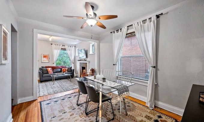 Speer House | Unique & Spacious Home With Backyard & Patio
