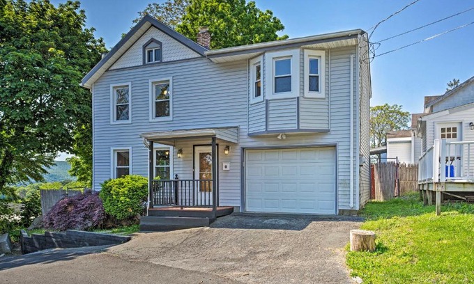 Highland Falls House | Updated Home with Patio Half Mile to West Point