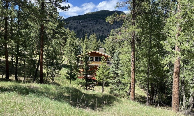 Evergreen House | Updated House with 💯% privacy, secluded 2acres & lots of outdoor living areas.