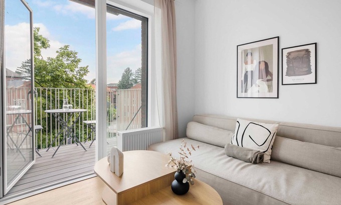 Aarhus C Apartment | Urban retreat in the calmest neighborhood