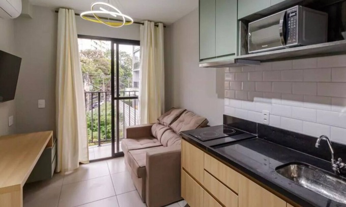 Vila Olimpia Apartment | V. Olímpia Complete For long season 2 People