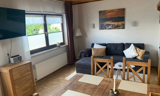 Hemfurth-Edersee Apartment | Vacation apartment 1 - Holiday apartments Haus Waldesruh