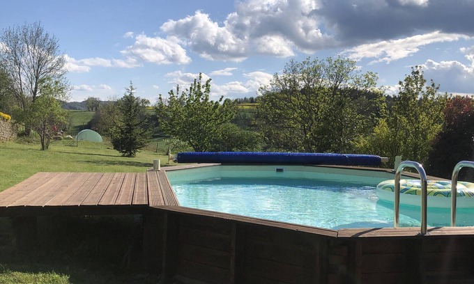 Vernoux-en-Vivarais House | Vacation Home with Private Pool and Garden