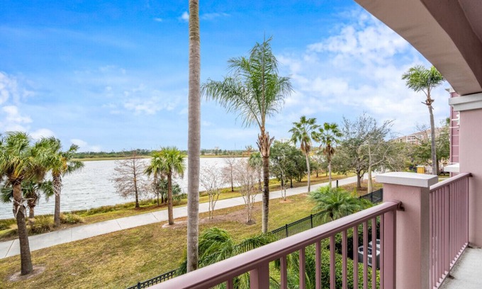 Florida Central Atlantic Coast Apartment | VC10-202 LakeFront Unit- Across from Epic Universe