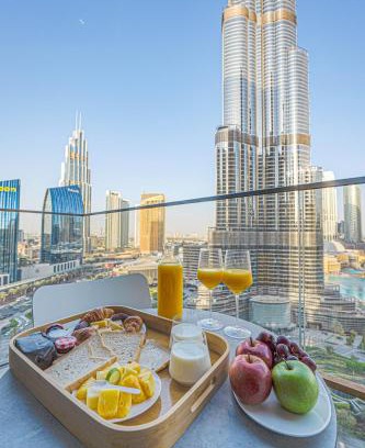 Downtown Dubai Apartment | Venetian - Stay at Address Opera with Burj & Fountain views