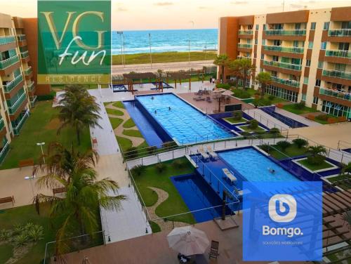 Loteamento Parque das Fontes Apartment | Vg Fun - Frente Mar! No melhor da praia do futuro